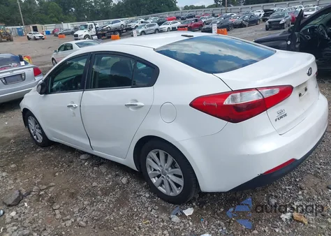2014 Kia Forte Ex from USA, damaged, VIN KNAFX4A81E5052035